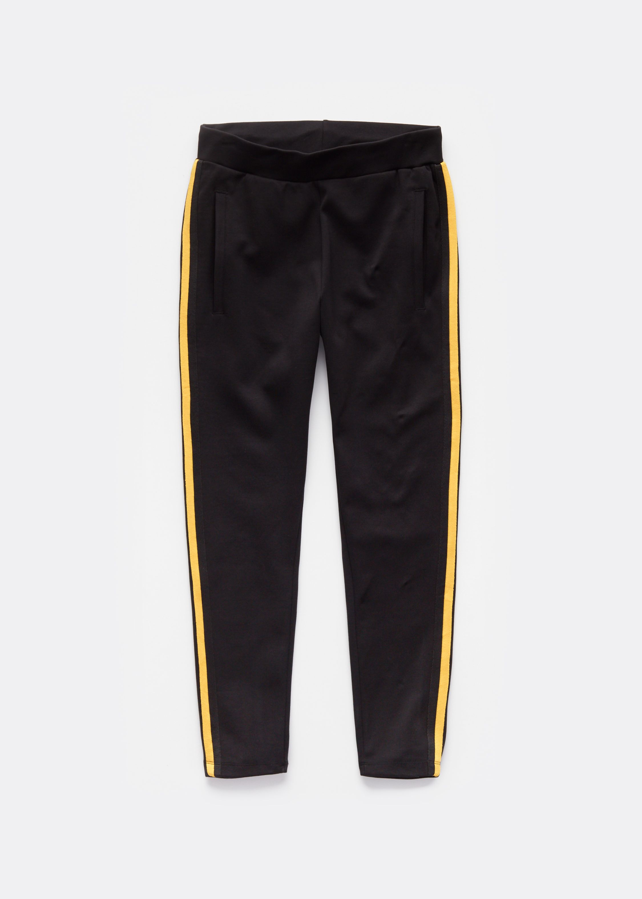 Yellow tape sweatpants | The Sting