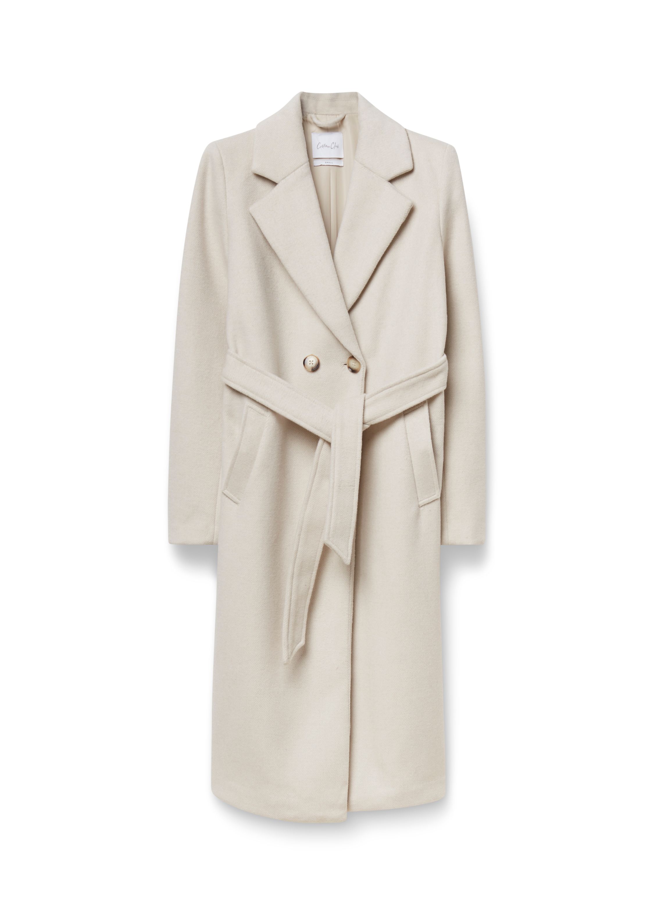 Wool Belted Coat