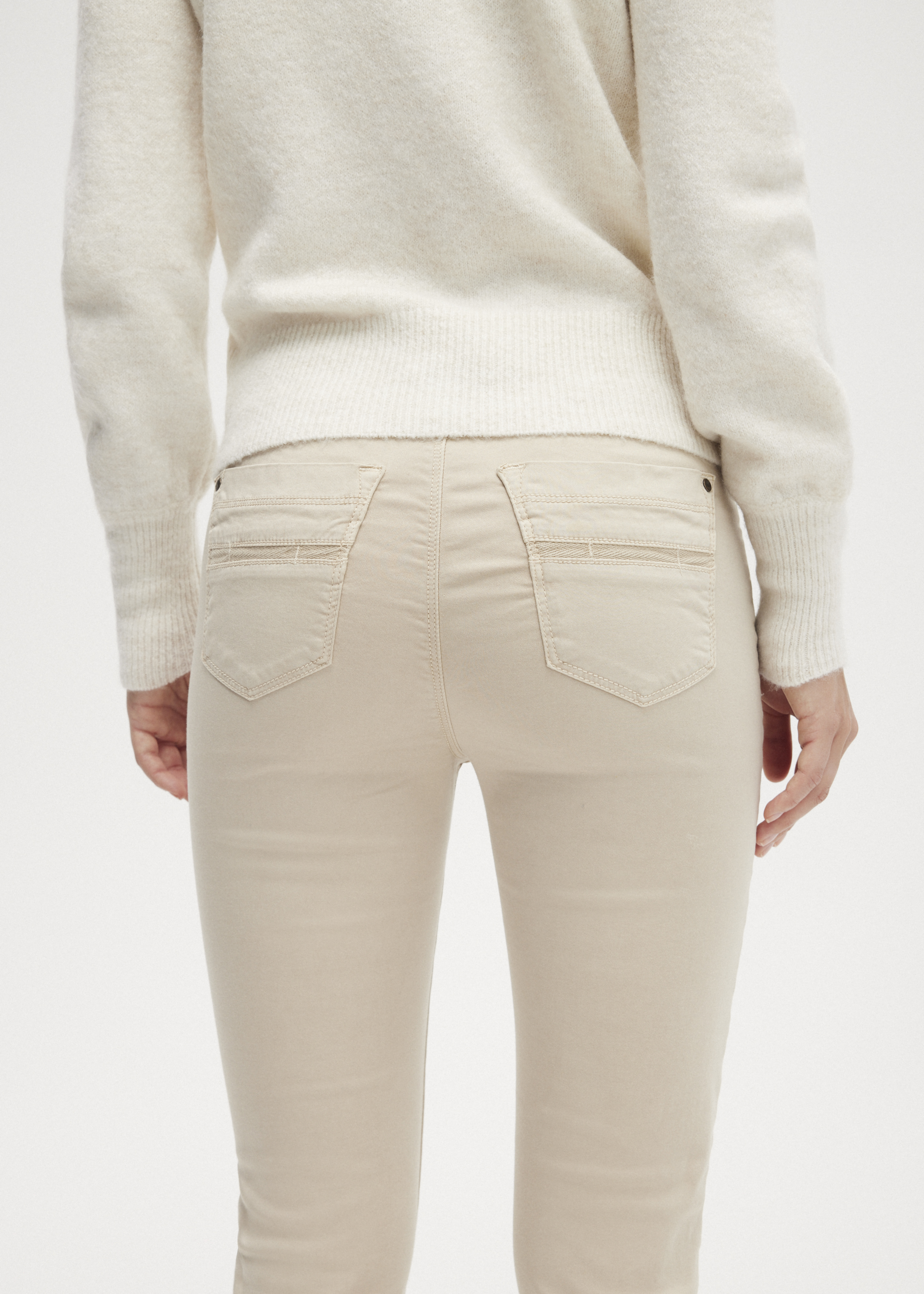 Satin Skinny Pants | The Sting