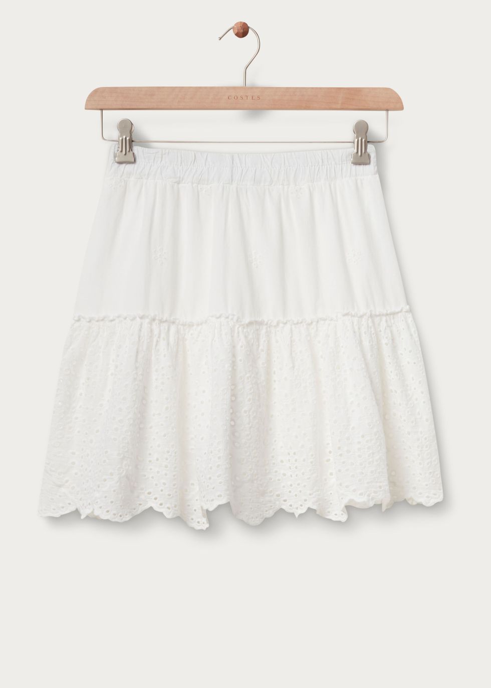 Schouderophalend Souvenir Waterig Costes Fashion | Official Webshop - Ruffle Embroidery Skirt
