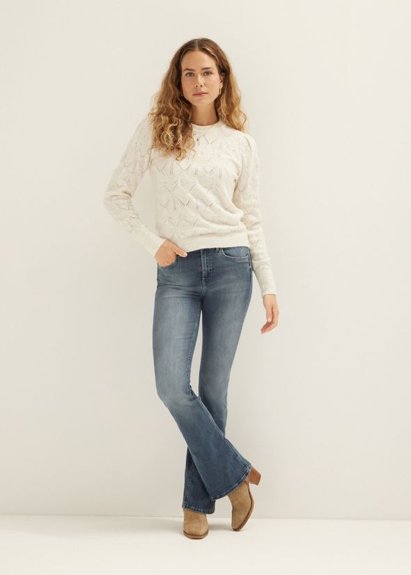 wond stel je voor Mooi Flared jeans voor dames | Cotton Club