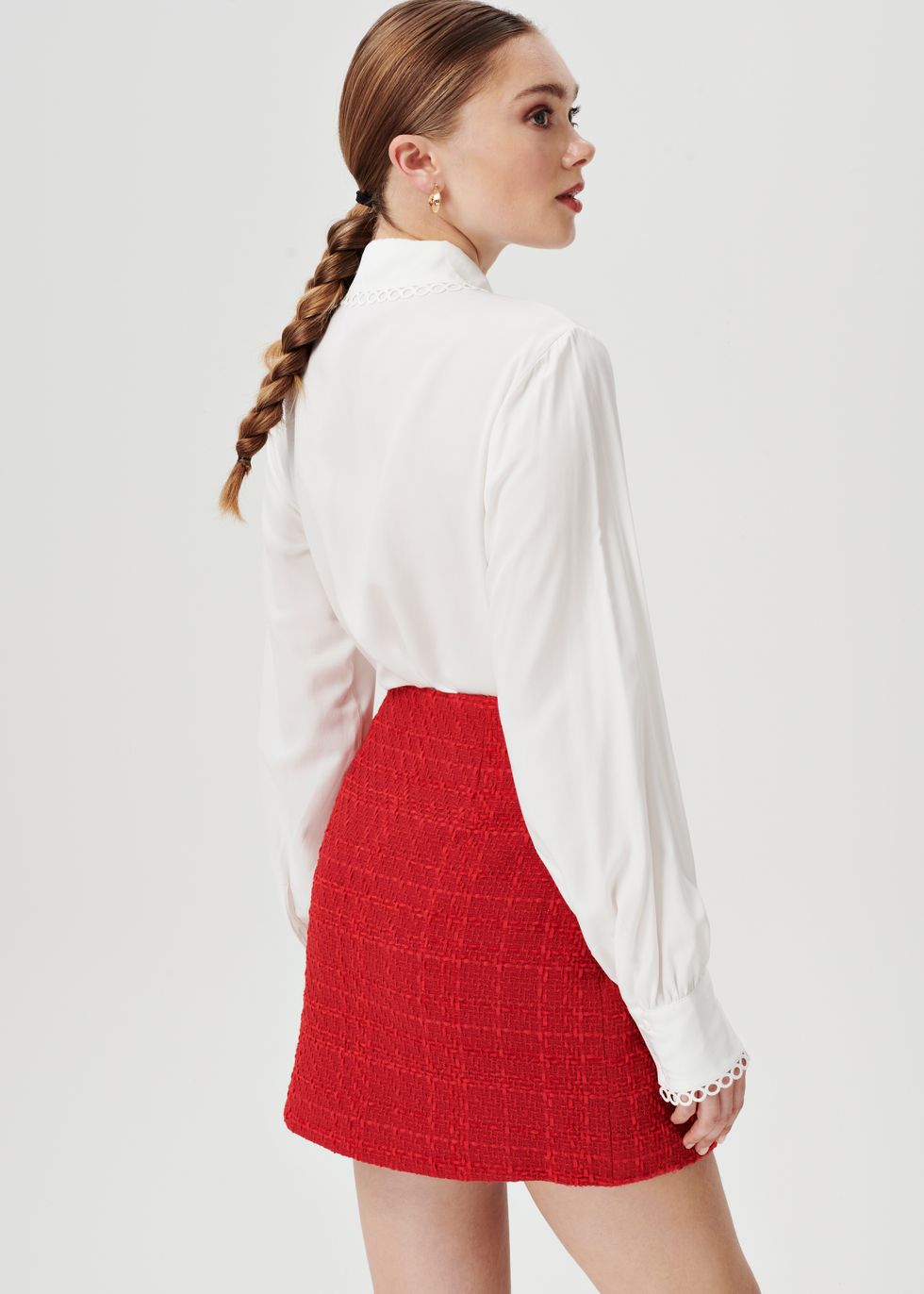 Stoutmoedig Buurt iets Costes Fashion | Official Webshop - Boucle Button Skirt