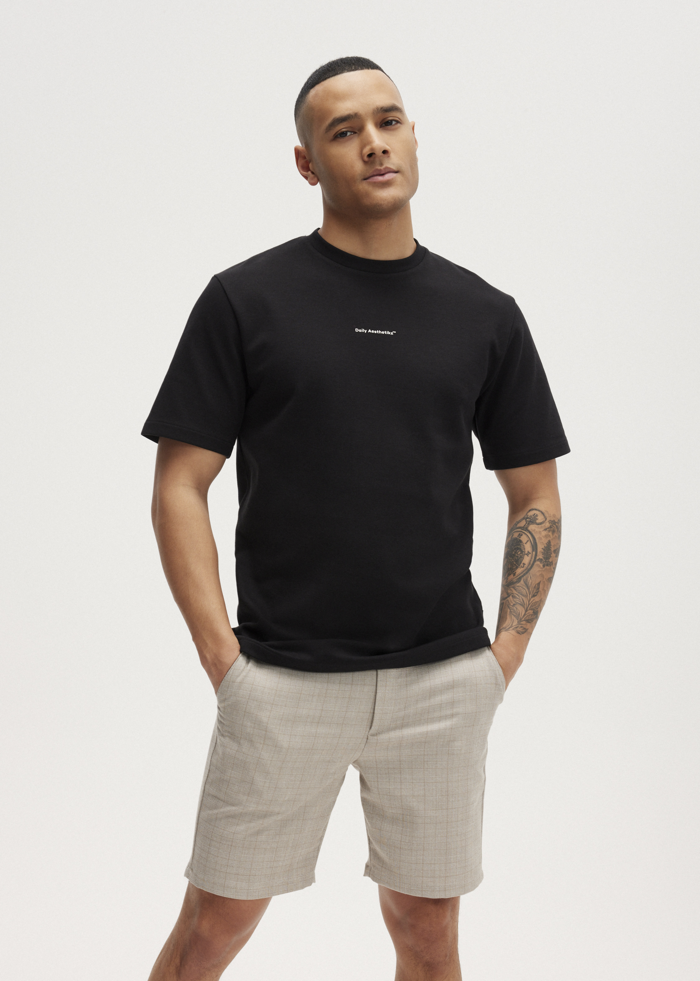 Idioot Beschrijven capaciteit Daily Trademark T-shirt zwart (ZWART) | The Sting