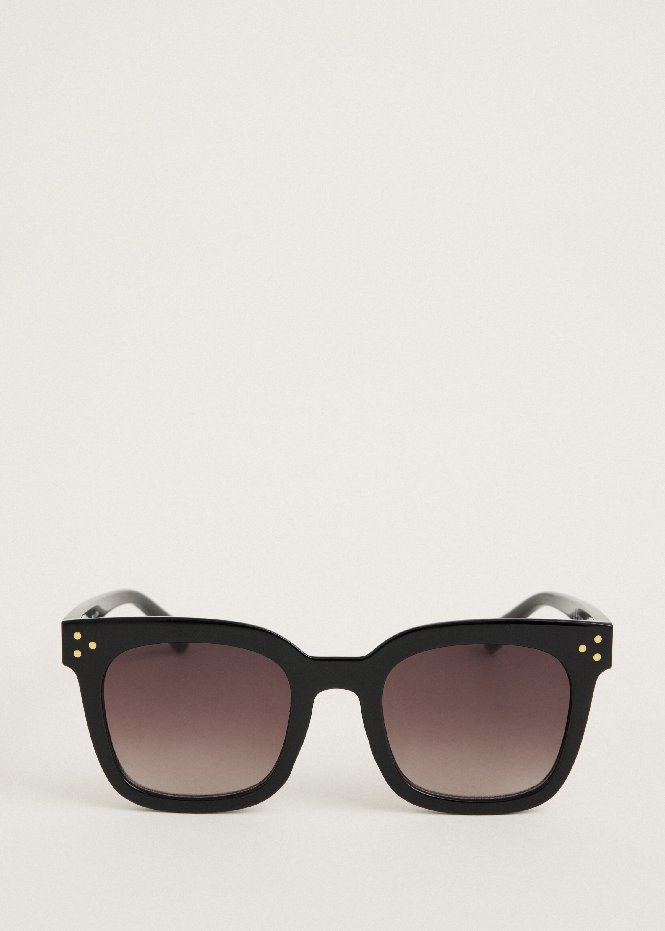 Uitbreiden Ondergeschikt Conflict Gold Detail Sunglasses zwart (ZWART) | The Sting