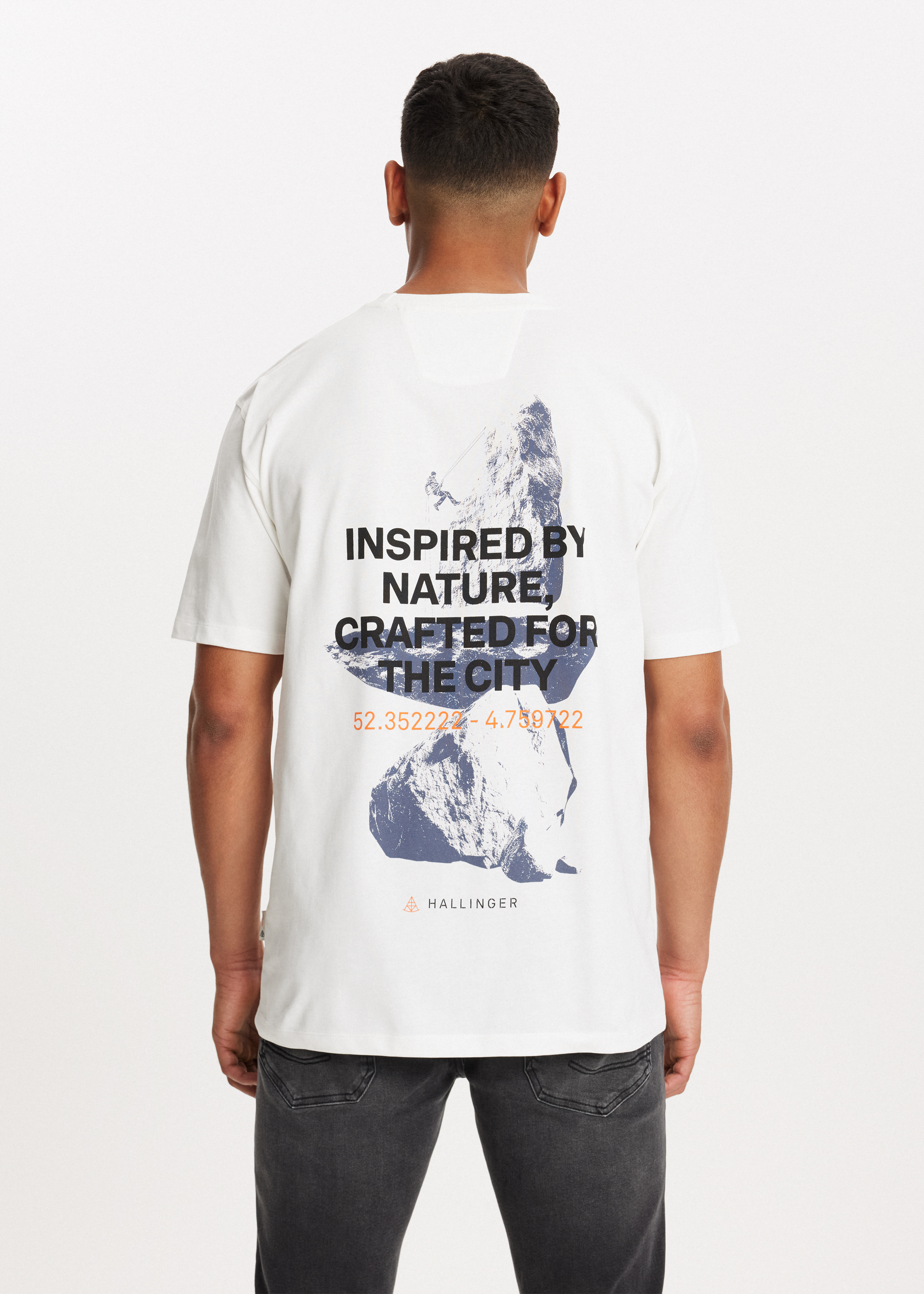 T-shirt met print rots