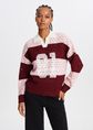 Gebreide jersey, meerkleurig, large