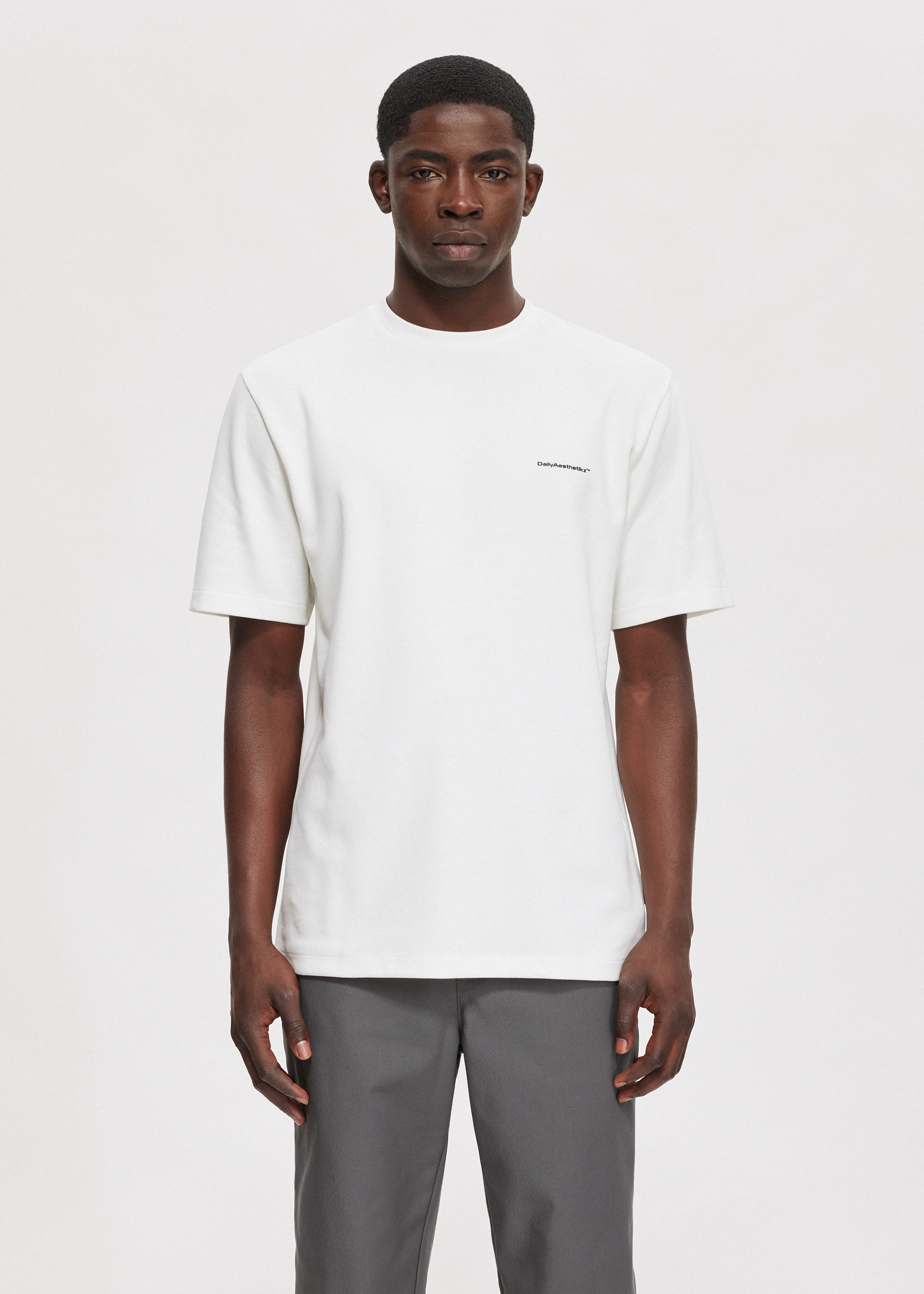 T-shirt met logo off-white (WIT.O) | The Sting