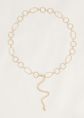 Chain riem, goud, large