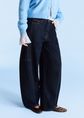 Balloon jeans, indigo, large
