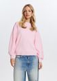 Trui met balloon mouwen, rose, baby, large