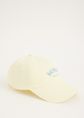 Geborduurde baseball pet, lichtgeel, large