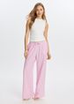 Gestreepte broek, rose, large