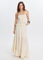 Maxi rok, wit, off-white, large