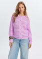 Gebreid vest, lila, large