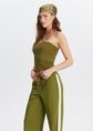 Bandeau top, groen, army, large