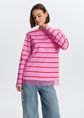 Kanten longsleeve, rose, large