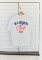 T-shirt met kreeft print, wit, large