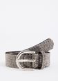 Riem met strassdetails, zwart, large