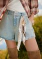 Cowboy bag charm, donkerbruin, large