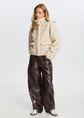 Faux fur jacket, kit, large