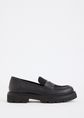 Chunky loafer, zwart, large