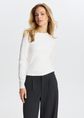 Basic longsleeve, wit, large