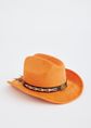 Cowboy hoed, oranje, large