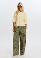 Cargo broek, groen, army, large