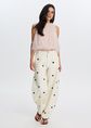 Polkadot balloon jeans, meerkleurig, large
