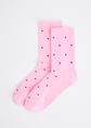 Polkadot sokken, lichtroze, large