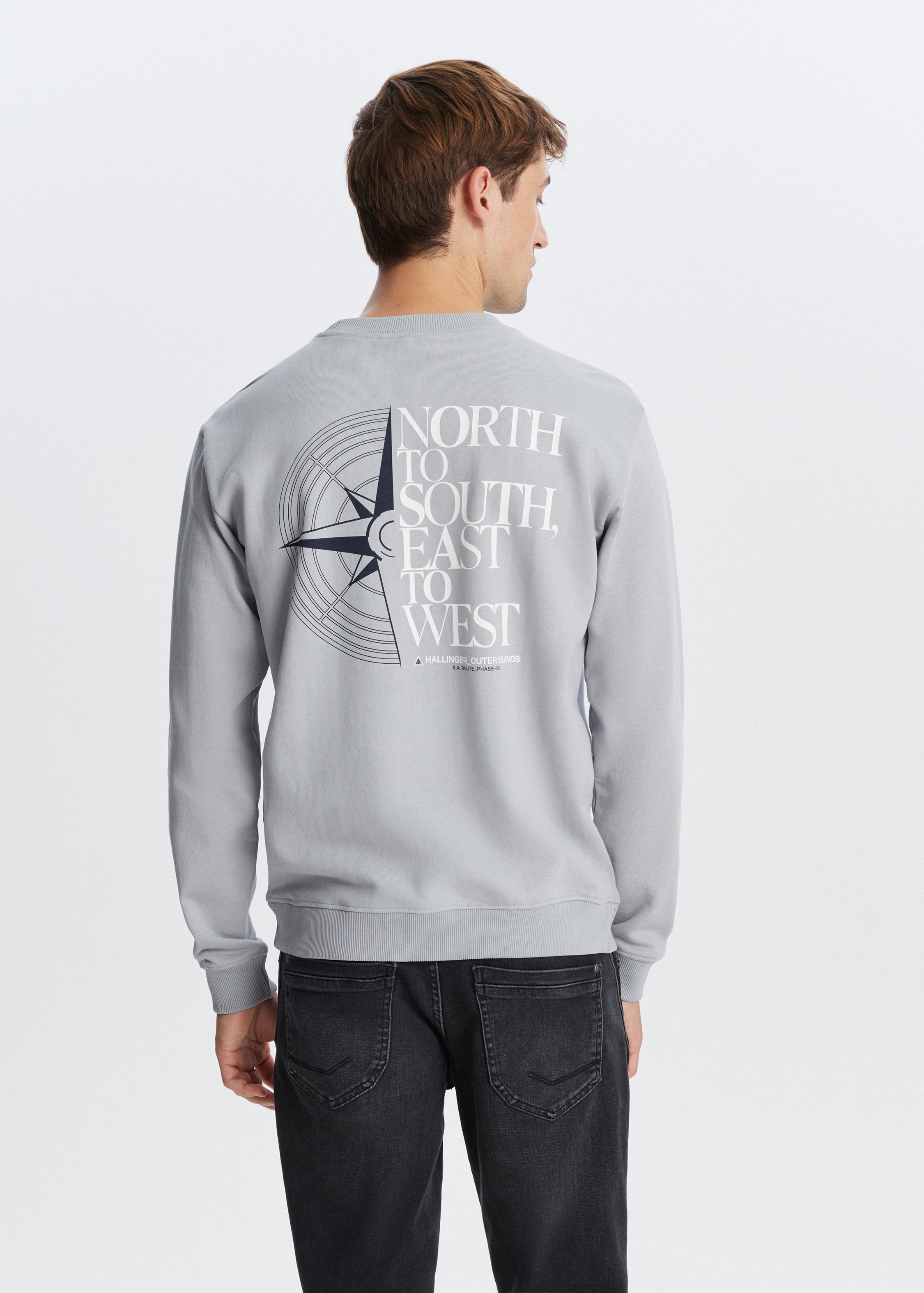 North to south sweater