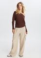 Cargo broek , zand, large