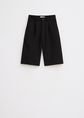 Bermuda pantalon short, zwart, large