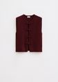 Mandarin spencer, bordeaux, large